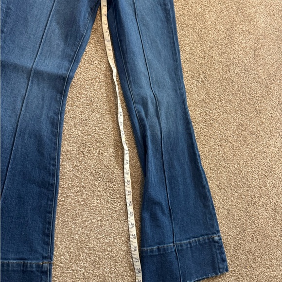 Vigoss Dark Blue Flare Jeans - Picture 7 of 8